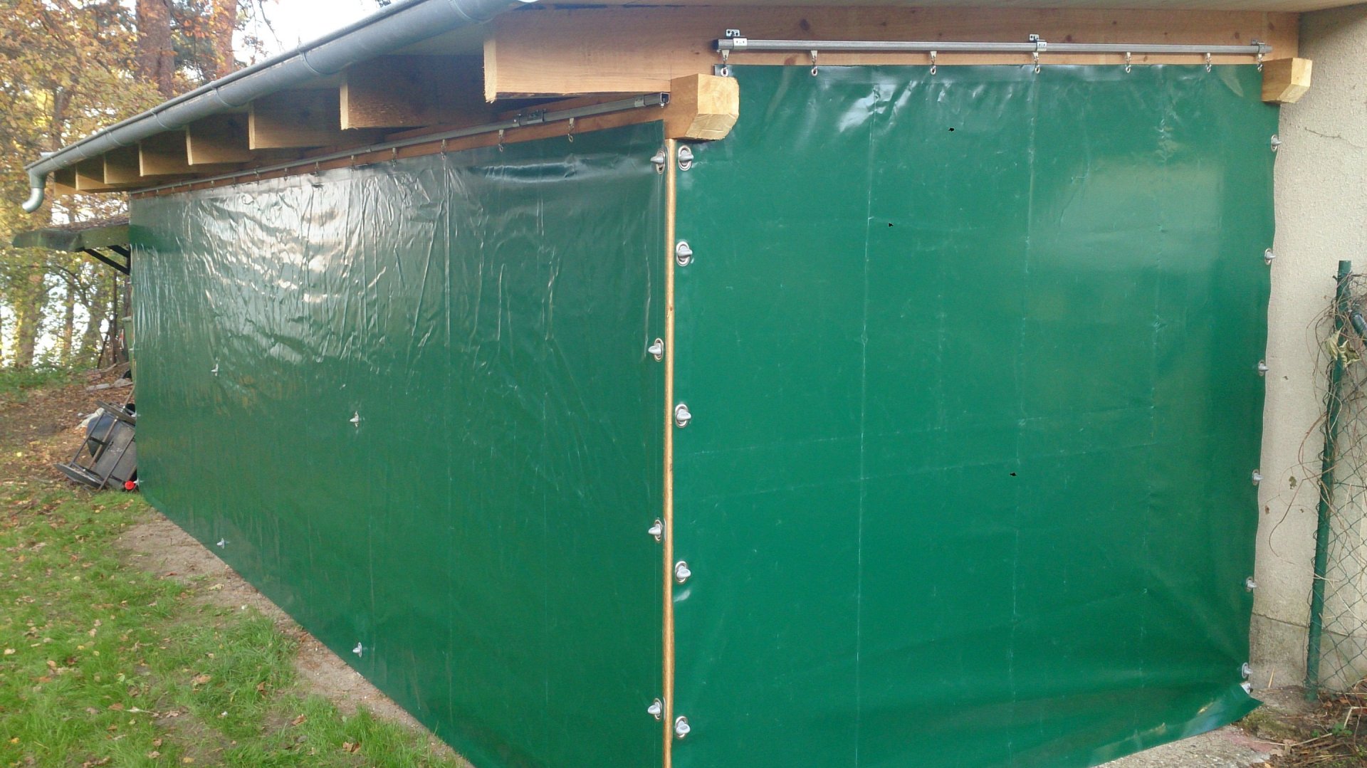 Carportplane geschlossen